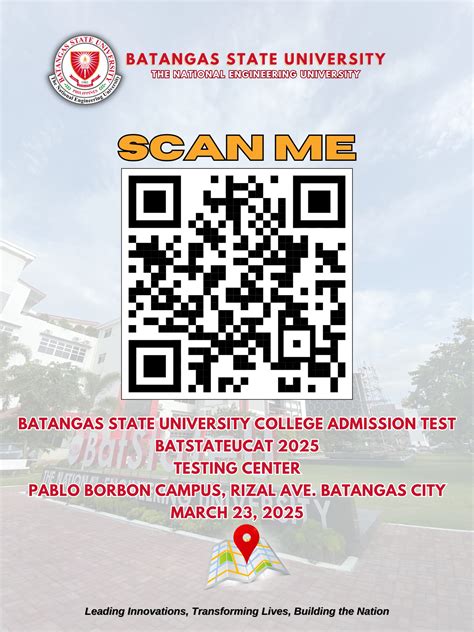 Testing and Admission Office – Batangas State .